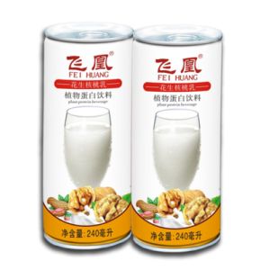 飞凰花生核桃乳植物蛋白饮料240ML*24罐/件